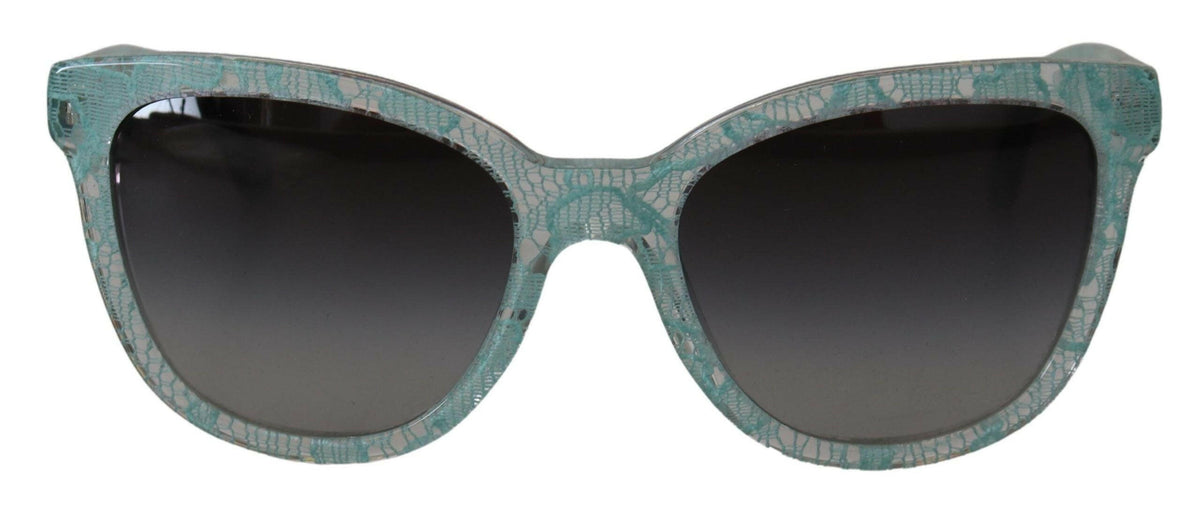 Dolce & Gabbana Blue Lace Acetate Crystal Round DG4190 Sunglasses -  Jewellery, Women -  Dolce & Gabbana.