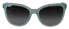 Dolce & Gabbana Blue Lace Acetate Crystal Round DG4190 Sunglasses -  Jewellery, Women -  Dolce & Gabbana.