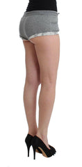 Ermanno Scervino Lingerie Gray Mini Shorts Sleepwear Hotpants -   -  Ermanno Scervino.