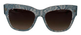 Dolce & Gabbana Blue Lace Acetate Crystal Butterfly DG4231 Sunglasses -  Jewellery, Women -  Dolce & Gabbana.