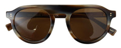 Dolce & Gabbana Brown Tortoise Oval Full Rim Eyewear DG4306 Sunglasses -  Jewellery, Women -  Dolce & Gabbana.