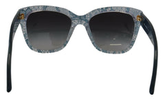 Dolce & Gabbana Blue Lace Acetate Rectangle Shades DG4226 Sunglasses -  Jewellery, Women -  Dolce & Gabbana.