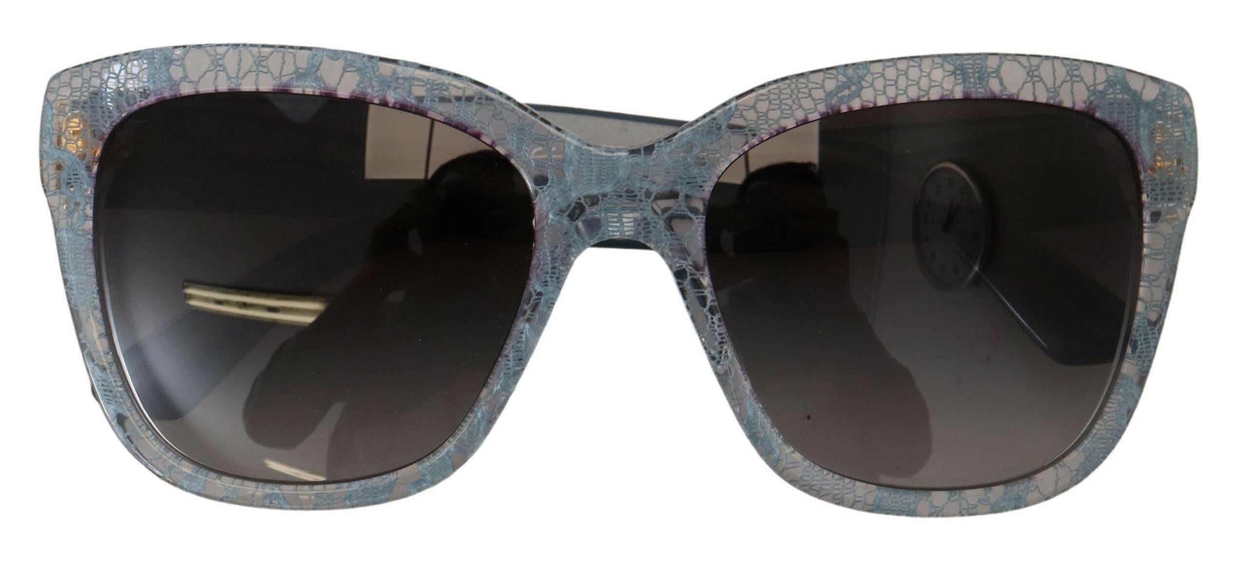 Dolce & Gabbana Blue Lace Acetate Rectangle Shades DG4226 Sunglasses -  Jewellery, Women -  Dolce & Gabbana. Dolce & Gabbana Blue Lace Acetate Rectangle Shades DG4226 Sunglasses -  Jewellery, Women -  Dolce & Gabbana.
