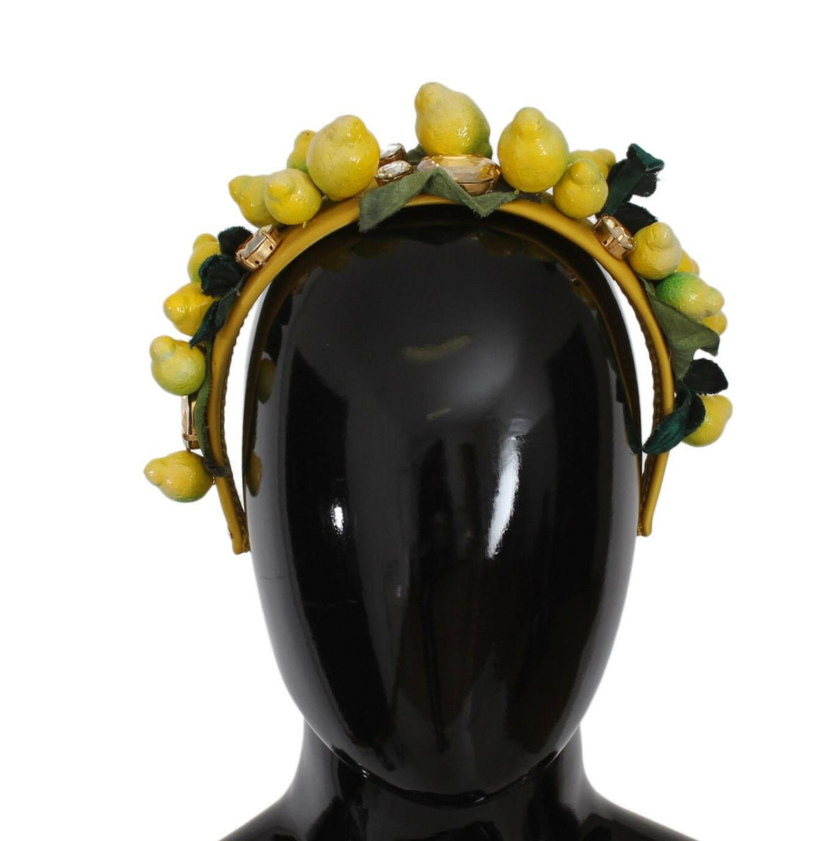 Dolce & Gabbana Yellow Lemons Sicily Crystal Diadem Tiara Headband -   -  Dolce & Gabbana.