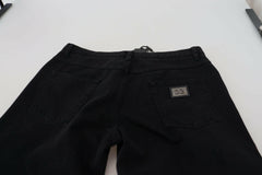 Dolce & Gabbana Black Loose Regular Torn Cotton Jeans -   -  Dolce & Gabbana.