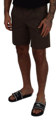 Dolce & Gabbana Green Chinos Cotton Casual Shorts -   -  Dolce & Gabbana.