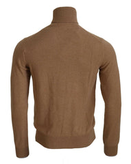 Dolce & Gabbana Beige Cashmere Turtleneck Pullover Sweater -   -  Dolce & Gabbana.