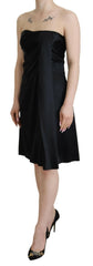 Dolce & Gabbana Black Silk Shift Short Mini Party Dress -   -  Dolce & Gabbana.