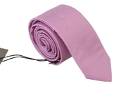 Daniele Alessandrini Pink Classic Men Necktie Accessory Silk Tie -  Neckties, Men -  Daniele Alessandrini.
