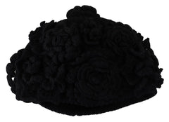 Dolce & Gabbana Black Wool Knit Winter Beanie Hat -   -  Dolce & Gabbana.