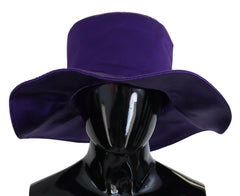 Dolce & Gabbana Purple Silk Stretch Top Hat -   -  Dolce & Gabbana.