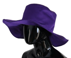 Dolce & Gabbana Purple Silk Stretch Top Hat -   -  Dolce & Gabbana.