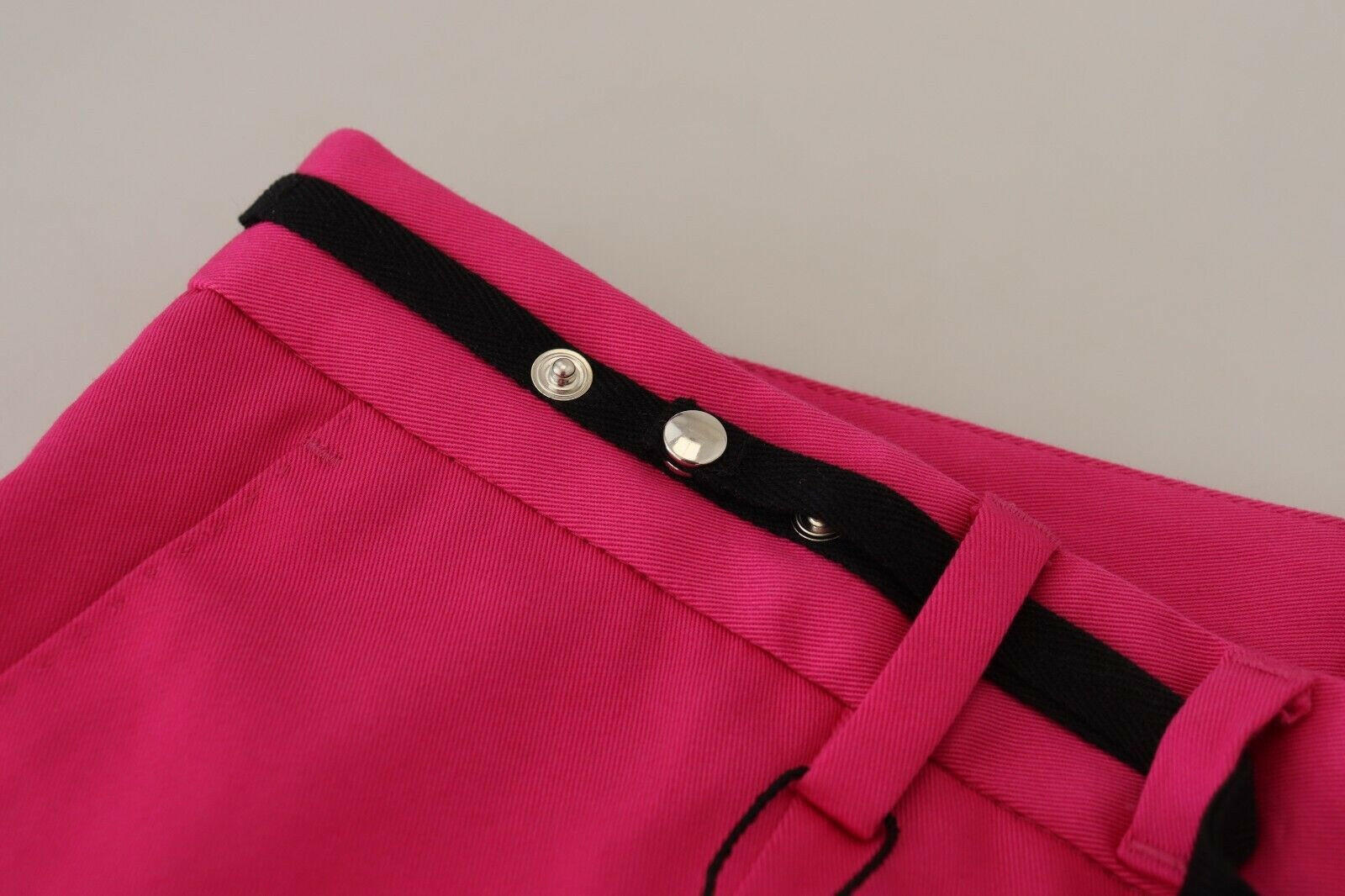 Dolce & Gabbana Pink Zipper Buckle Waist Trousers Pants -   -  Dolce & Gabbana. Dolce & Gabbana Pink Zipper Buckle Waist Trousers Pants -   -  Dolce & Gabbana.
