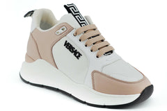 Versace Powder Pink Splendor Sneakers -   -  Versace.