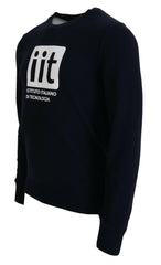 Dolce & Gabbana Blue Cashmere iit Print Pullover Sweater -   -  Dolce & Gabbana.