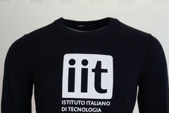 Dolce & Gabbana Blue Cashmere iit Print Pullover Sweater -   -  Dolce & Gabbana.