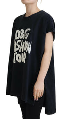 Dolce & Gabbana Black D&G Fashion Round Neck Cotton T-shirt -   -  Dolce & Gabbana.