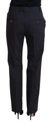 Dolce & Gabbana Grey Women Formal Tapered Pants -   -  Dolce & Gabbana.