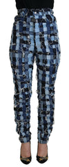 Dolce & Gabbana Multicolor Patchwork Cotton Denim Jeans -   -  Dolce & Gabbana.