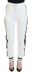 Dolce & Gabbana White DG Logo Sweatpants Pants -   -  Dolce & Gabbana.