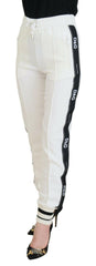 Dolce & Gabbana White DG Logo Sweatpants Pants -   -  Dolce & Gabbana.