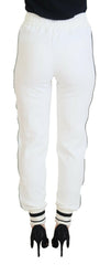Dolce & Gabbana White DG Logo Sweatpants Pants -   -  Dolce & Gabbana.