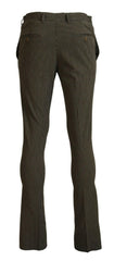 BENCIVENGA Multicolor Striped Pure Cotton Men Pants -   -  BENCIVENGA.