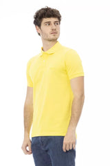 Baldinini Trend Yellow Cotton Men Polo Shirt -   -  Baldinini Trend.