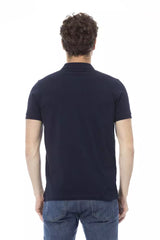 Baldinini Trend Blue Cotton Men Polo Shirt -   -  Baldinini Trend.