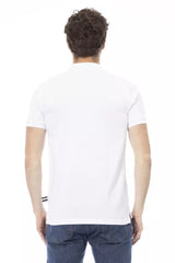 Baldinini Trend White Cotton Men Polo Shirt -   -  Baldinini Trend.