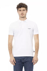 Baldinini Trend White Cotton Men Polo Shirt -   -  Baldinini Trend.