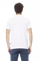 Baldinini Trend White Cotton Men Polo Shirt -   -  Baldinini Trend.
