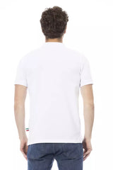 Baldinini Trend White Cotton Men Polo Shirt -   -  Baldinini Trend.