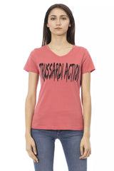 Trussardi Action Multicolor Cotton Women Top -   -  Trussardi Action.