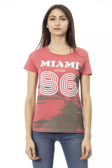 Trussardi Action Multicolor Cotton Women T-Shirt -   -  Trussardi Action.