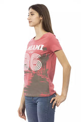 Trussardi Action Multicolor Cotton Women T-Shirt -   -  Trussardi Action.
