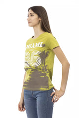 Trussardi Action "Green Cotton Women T-Shirt" -   -  Trussardi Action.
