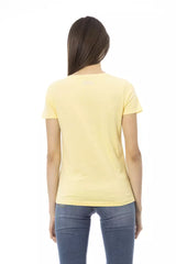 Trussardi Action "Yellow Cotton Women T-Shirt" -   -  Trussardi Action.