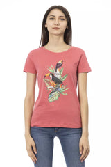 Trussardi Action Multicolor Cotton Women T-Shirt -   -  Trussardi Action.