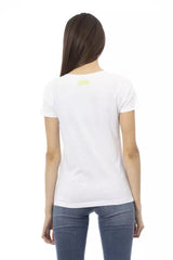 Trussardi Action White Cotton Women T-Shirt -   -  Trussardi Action.