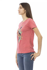 Trussardi Action Multicolor Cotton Women T-Shirt -   -  Trussardi Action.
