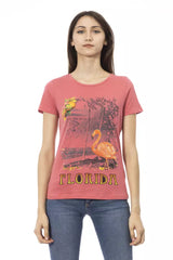 Trussardi Action Multicolor Cotton Women T-Shirt -   -  Trussardi Action.