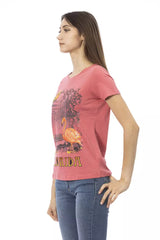 Trussardi Action Multicolor Cotton Women T-Shirt -   -  Trussardi Action.
