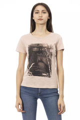 Trussardi Action Multicolor Cotton Women T-Shirt -   -  Trussardi Action.