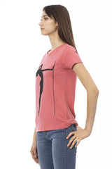 Trussardi Action Multicolor Cotton Women T-Shirt -   -  Trussardi Action.