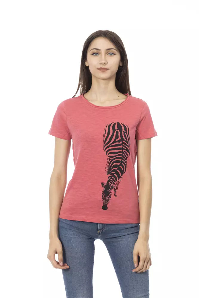 Trussardi Action Multicolor Cotton Women T-Shirt -   -  Trussardi Action.