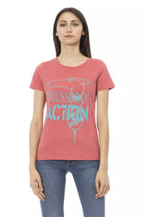Trussardi Action Multicolor Cotton Women T-Shirt -   -  Trussardi Action.