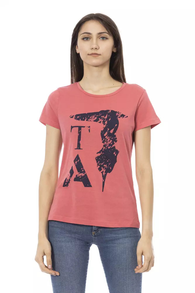 Trussardi Action Multicolor Cotton Women T-Shirt -   -  Trussardi Action.