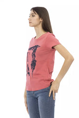 Trussardi Action Multicolor Cotton Women T-Shirt -   -  Trussardi Action.
