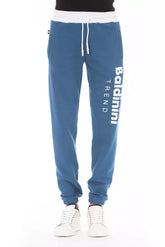 Baldinini Trend Blue Cotton Men's Sport Pant -   -  Baldinini Trend.